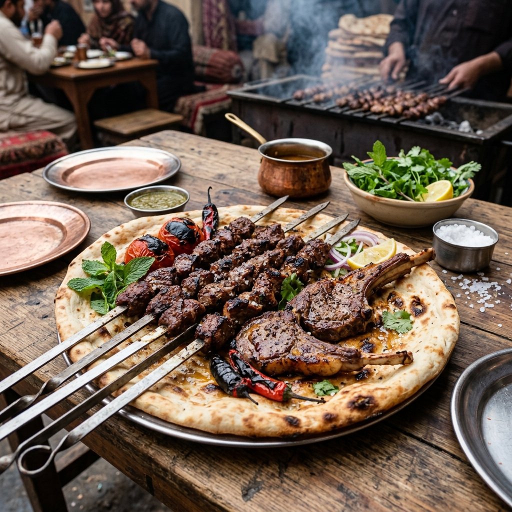 Afghani Khurak 8 Seekh
